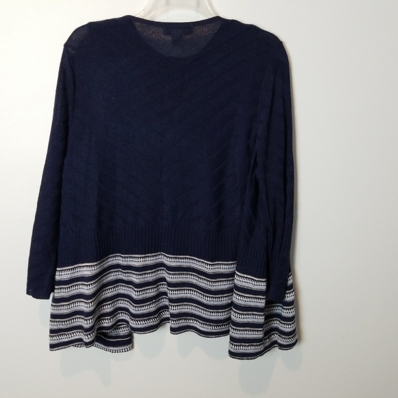 New Christopher & Banks twinset Cardigan sweater & shell set - Picture 4 of 5